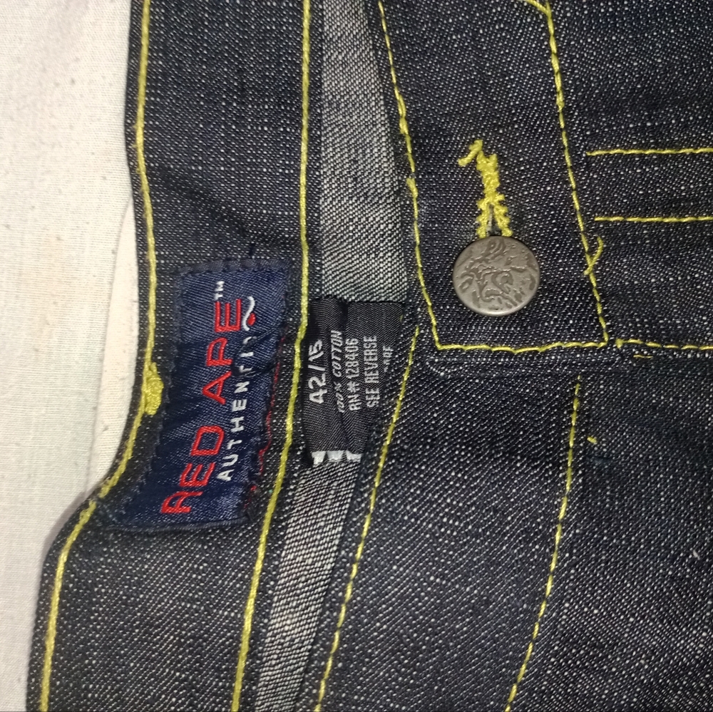 Red ape shorts size 42